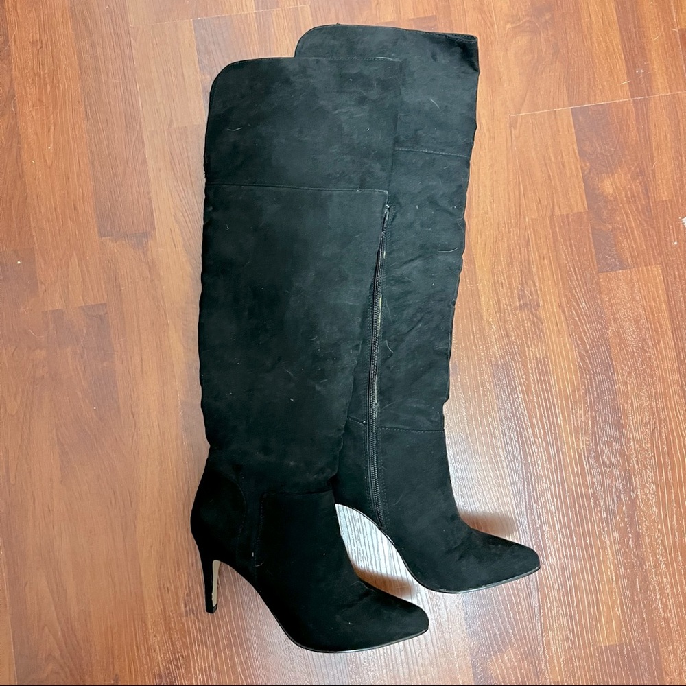 Black Over the Knee Boots